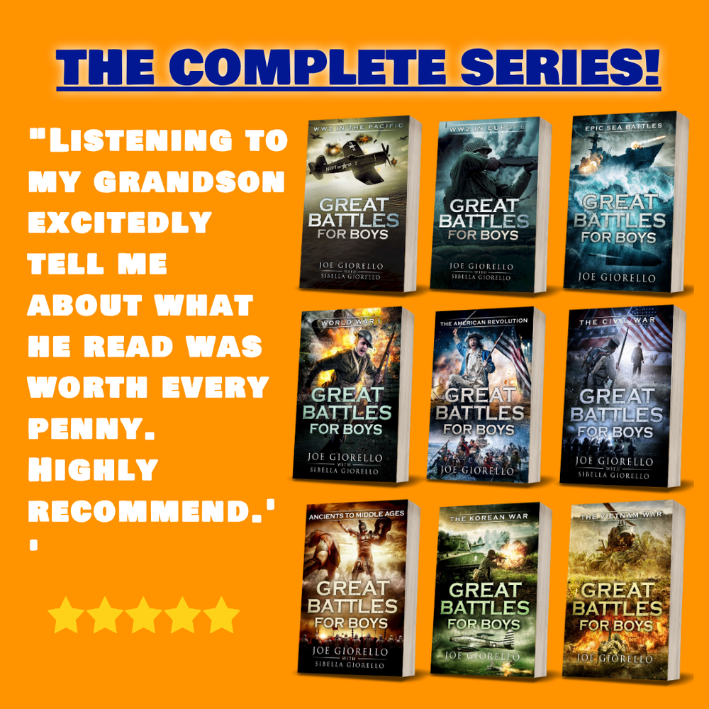 Great Battles For Boys Complete Series — FREE SHIPPING!
