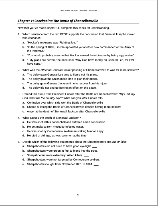 Complete Curriculum (Print Version)