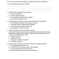 Curriculum for WWII Pacific (Digital Download)