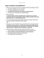 Curriculum for WWII Pacific (Digital Download)