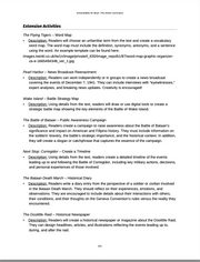 Curriculum for WWII Pacific (Digital Download)