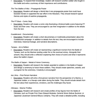 Curriculum for WWII Pacific (Digital Download)