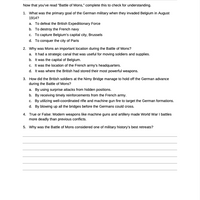 Curriculum for World War One (Digital Download)