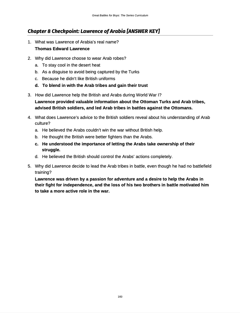 Curriculum for World War One (Digital Download)