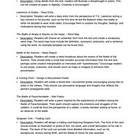 Curriculum for World War One (Digital Download)