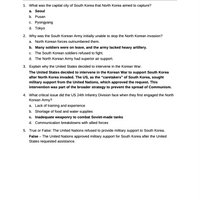 Curriculum for The Korean War (Digital Download)