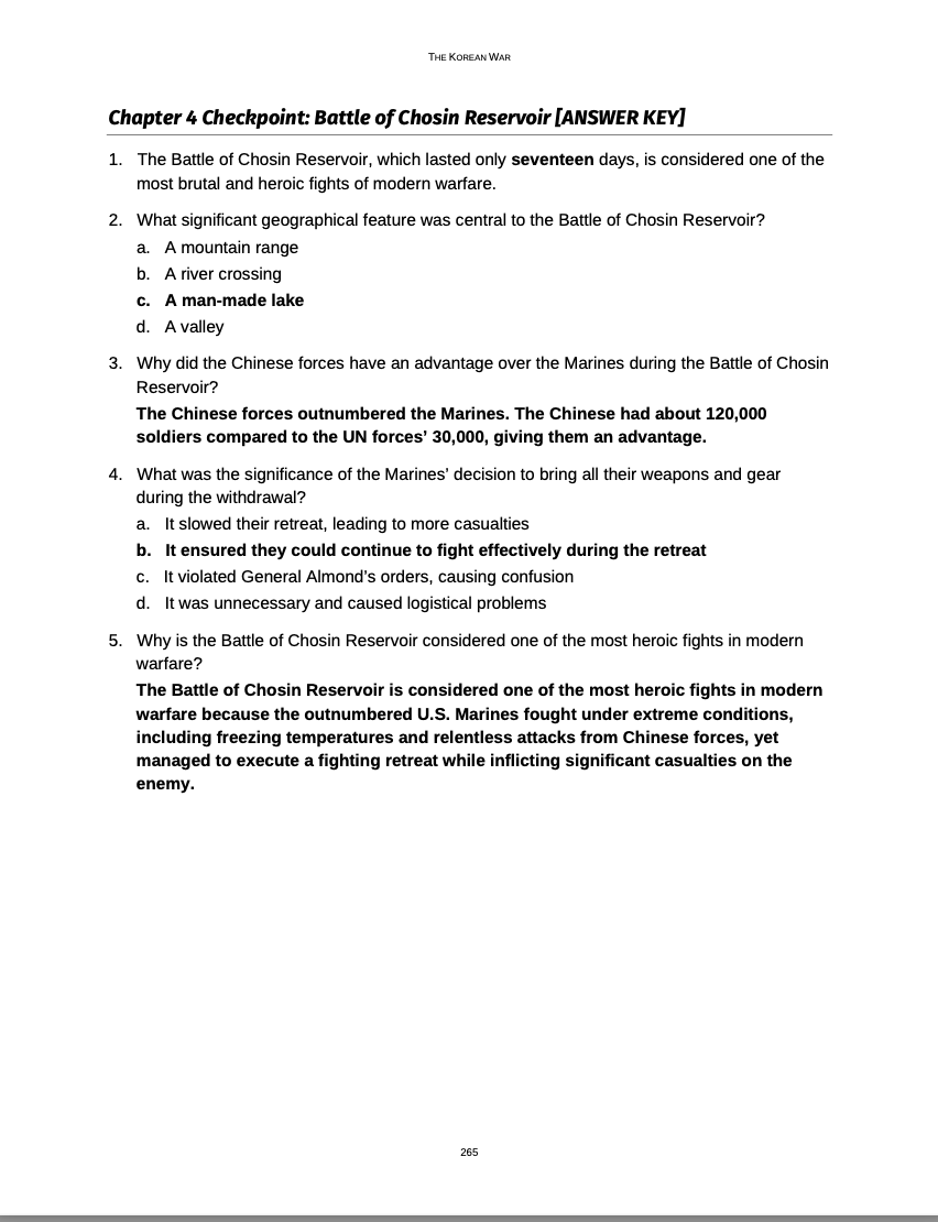 Curriculum for The Korean War (Digital Download)