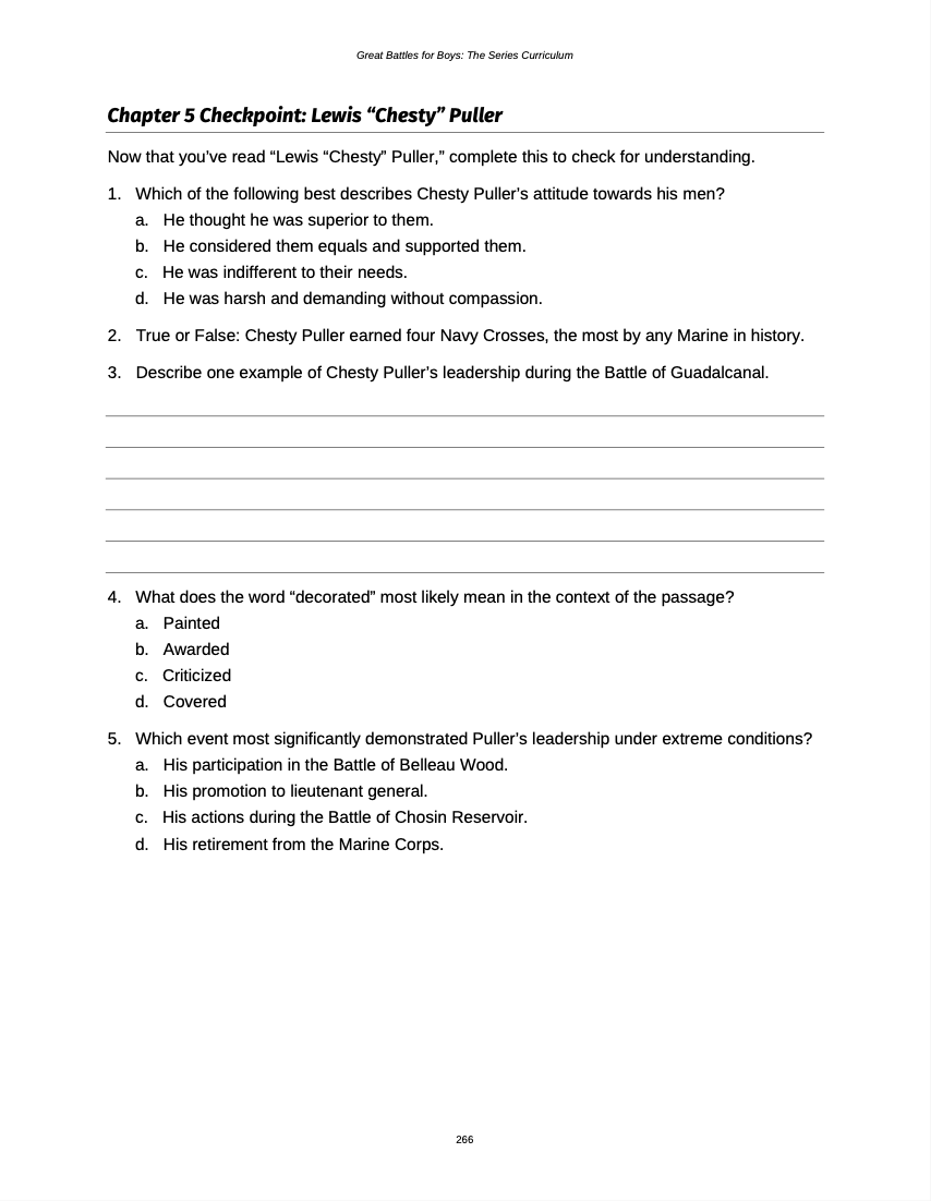 Curriculum for The Korean War (Digital Download)
