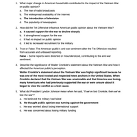 Curriculum for The Vietnam War (Digital Download)