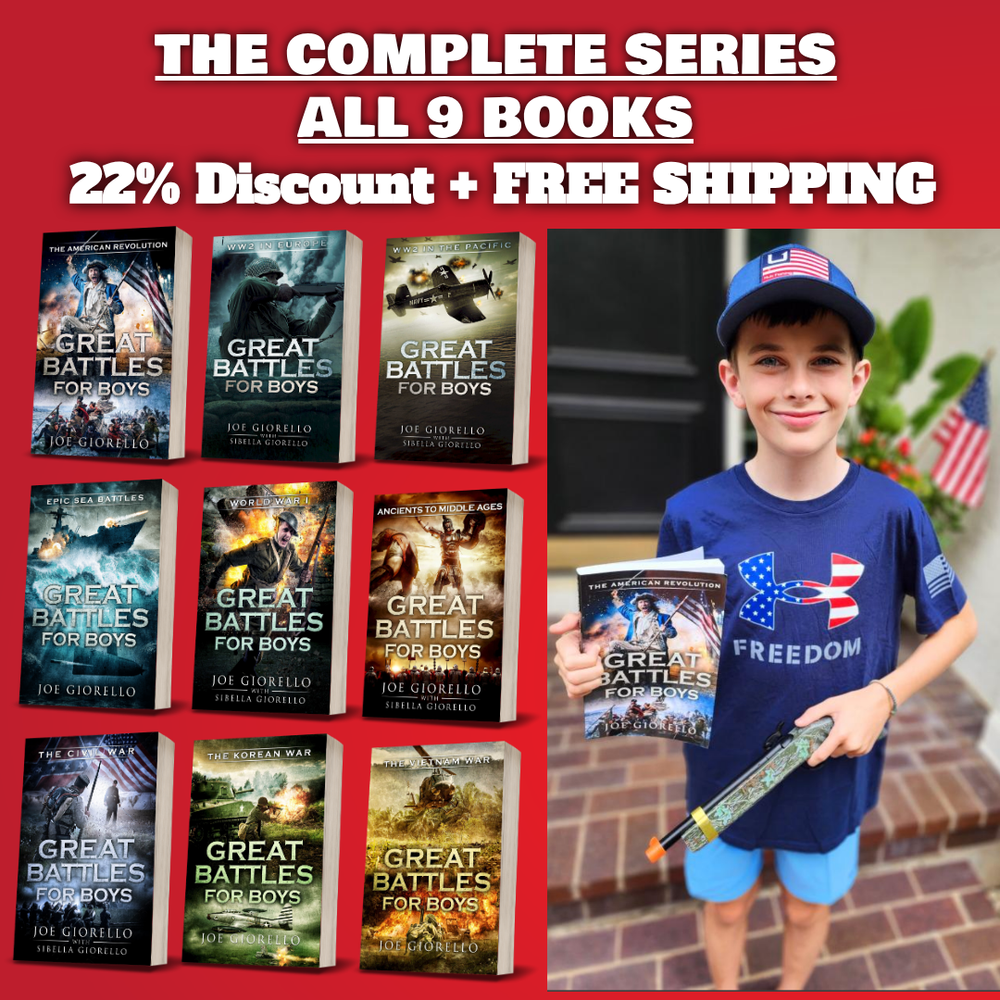 Great Battles For Boys Complete Series — FREE SHIPPING!