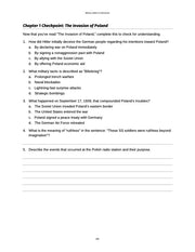 Curriculum for WWII Europe (Digital Download)